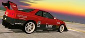 LB Silhouette Nissan Skyline GTR R34 (SA lights) for mobile