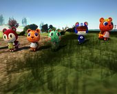 Animal Crossing Squirrels Skins Pack