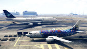 Livery Garuda Indonesia Boeing 747-400 PK-GSG ( Blue Old Livery )