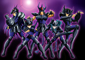 Black Saints Pack (Saint Seiya)