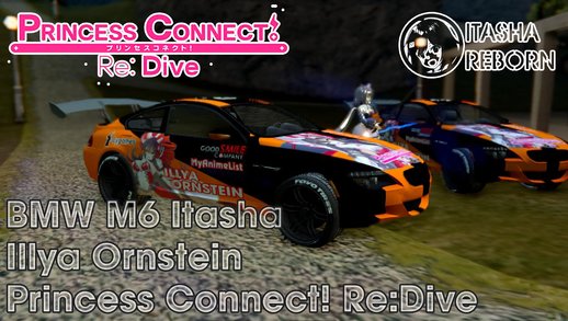 BMW M6 Itasha Illya Ornstein Princess Connect Re Dive