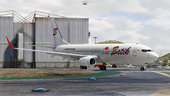 LIVERY ALBINO PK-LBO BATIK AIR B737800