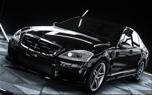 Mercedes Benz S-Class w221 Black Bison Edition 2009 [Addon/Unlock]