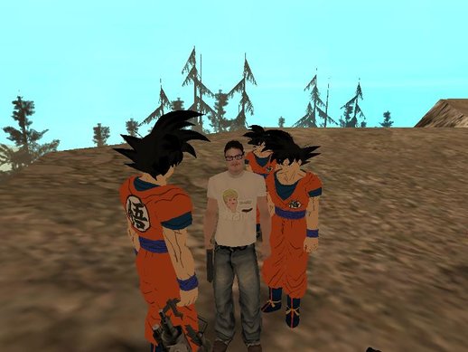 Radal vs Goku DYOM