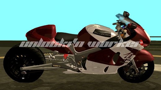 Suzuki Hayabusa Gen One Fat Tyre Mod Mobile