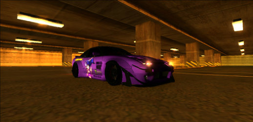 Cassandra Paintjob On Nissan 180sx Rocket Bunny 1996 (TXD Replace)