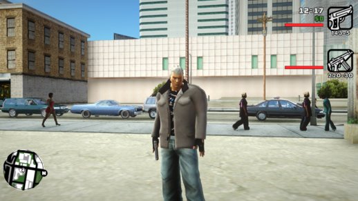 Tekken Bryan Puffy Coat Meshmod