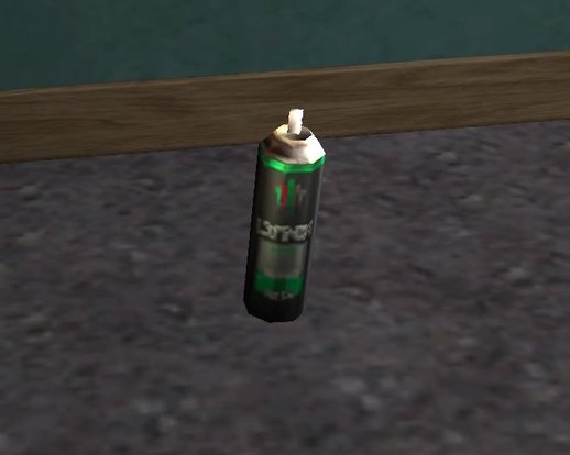 Lynx Spray Paint Texture Model