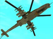 Anaconda (Mil Mi-35) with anti-tank configuration from Mercenaries 2: World in Flames