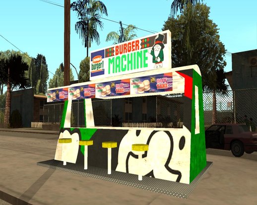 Burger Machine Food Stand