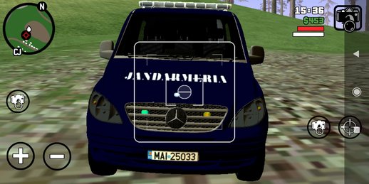 Mercedes Vito Jandarmeria 