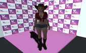 DOA Tina Armstrong Vegas Cow Girl Outfit Country