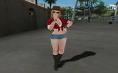 DOA Tina Armstrong Vegas Cow Girl Outfit Country