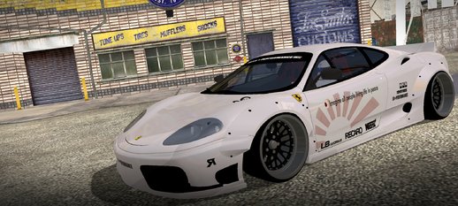 LB Ferrari 360 Modena (SA lights) for mobile