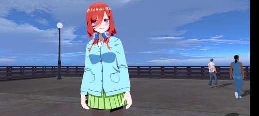 Nakano Miku (School Uniform)  Fixed