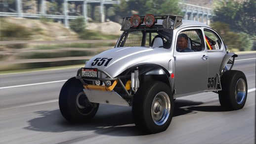 1969 Volkswagen Class 5 /1600 Baja Bug [Add-On | Template | LODs | Extras | (rendering) | Animated Engine]