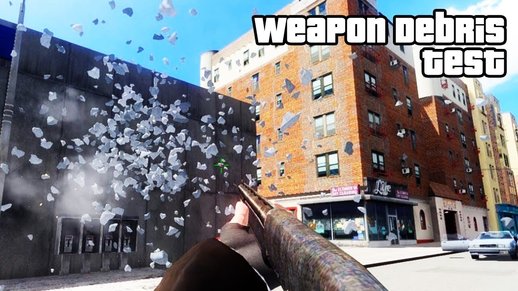 Weapon Debris Physics Effect