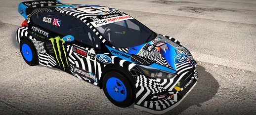 Ford Focus RS RX [Gymkhana 9] (SA lights) for mobile