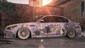 2009 BMW E60 M5 Moona Hoshinova Itasha