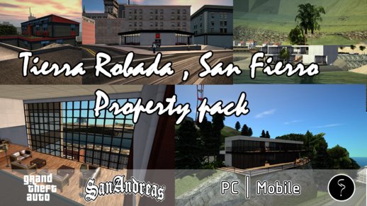 San Fierro,Tierra Robada Property Pack