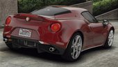 2014 Alfa Romeo 4C [Add-On | LODs]