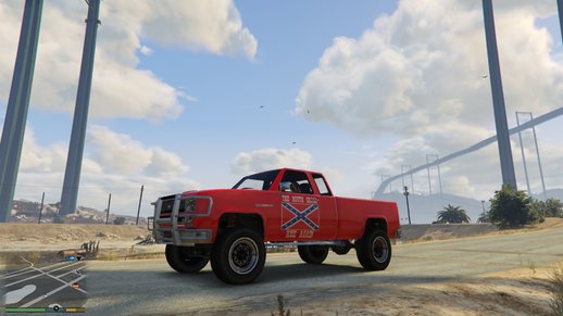 Confederate Flag livery for Vapid Bobcat Hellraiser