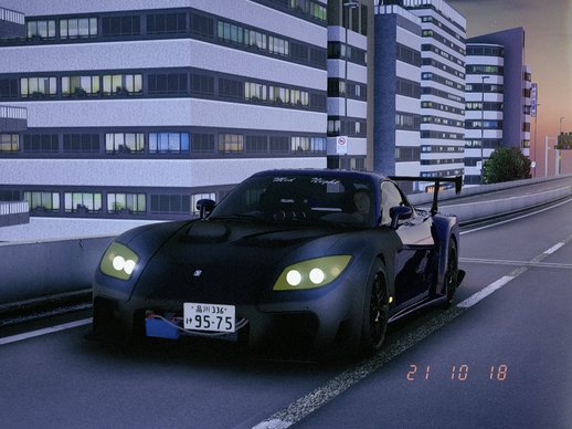 Veilside Mazda RX-7 MidNight