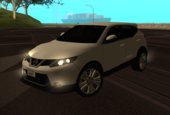 Nissan Qashqai 2015 Lowpoly