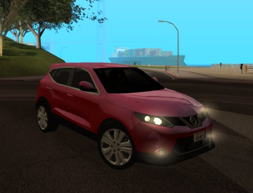 Nissan Qashqai 2015 Lowpoly