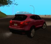 Nissan Qashqai 2015 Lowpoly