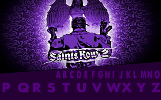 Saint Row Font for SA 