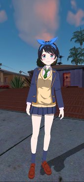 Sarashina Ruka (School Outfit) 