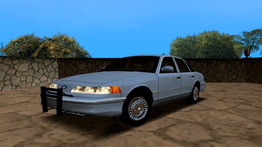 Ford Crown Victoria 1992 adapted for vehfuncs and imvehft 