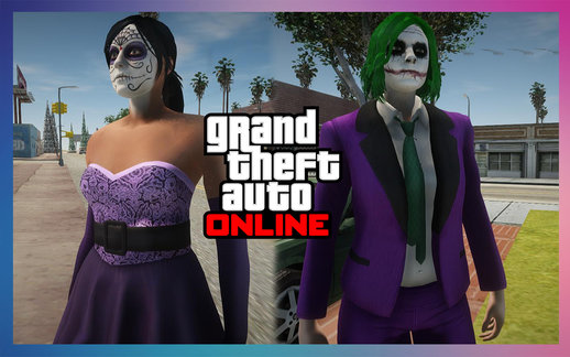 GTA Online Halloween Skin Dúo