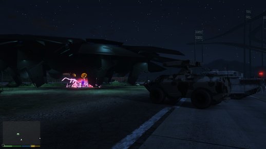 Captured UFO in Fort Zancudo [Menyoo]