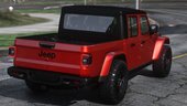 2020 Jeep Gladiator Rubicon [Add-On / FiveM | Tuning | LODs | Template]