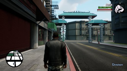 San Andreas Clean Biker Jacket without the Logo