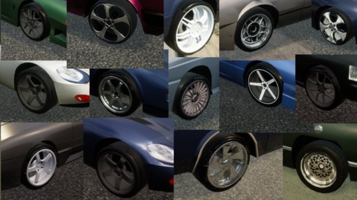 Mega Wheel Pack V2.3 (GTA SA:DE)