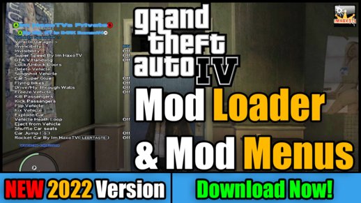 GTA 4 2022 Script Trainer By Im HaxoTV