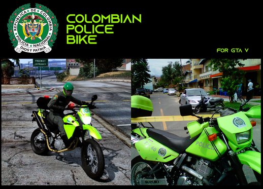 Colombia's National Police Motorcycle - Moto Policia Nacional Colombiana