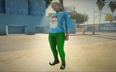 GTA Online Christmas Skin Female 2021