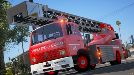 Autoscala Renault M200 Vigili Del Fuoco