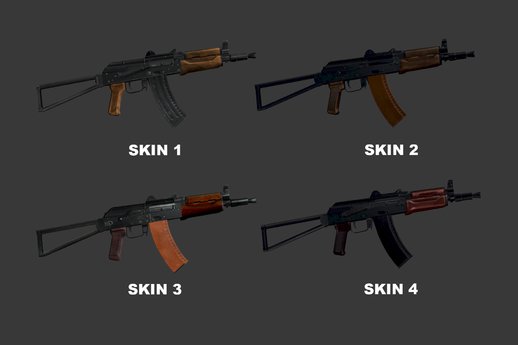 AKS-74U Carbine Skins Pack *Reupload*