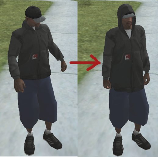 Hoodie Model Replacement