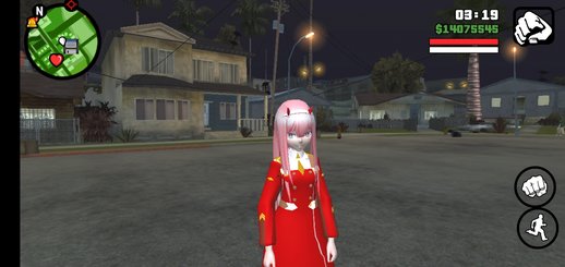 Skins De Zero Two for Mobile