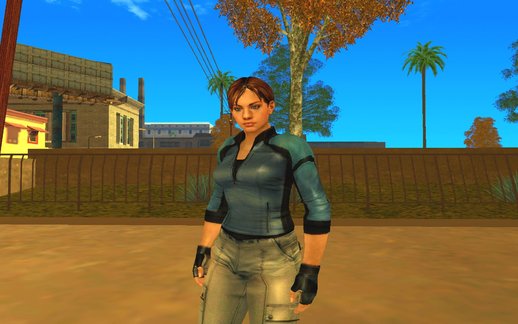 RE5 Jill Valentine BSAA No Gear Skin