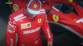 Ferrari F1 Suit 2018 for MP Male