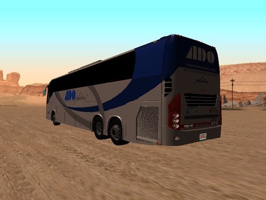 Volvo 9700 de ADO platino