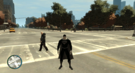 GTA IV  SUPERMAN (BLACK SUIT)