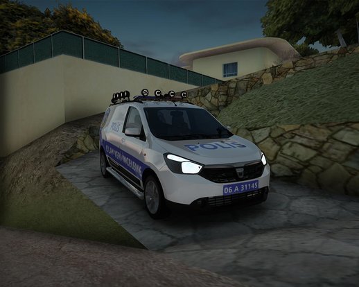 Dacia Lodgy Crime Scene